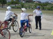 交通安全教室の画像