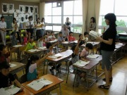学校視察の画像