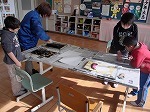 ひまわり学級・版画②の画像