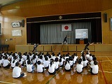 運動会の練習スタートの画像