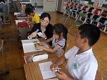 教育実習生・国語研究授業の画像