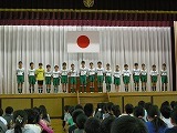 全校朝会・部活動大会がんばろう集会の画像