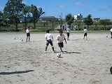サッカー部練習の画像