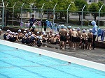 水泳指導の画像