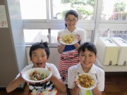 続・6年生初調理実習~野菜を使った朝食のおかず~の画像