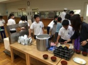 林間学習2日目スタートの画像