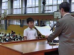 12月全校朝会②の画像