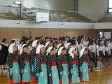 小中学生音楽会合同練習の画像