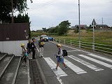 更生保護女性会朝のあいさつ運動の画像