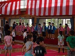 1・2年生全校茶会出し物練習の画像