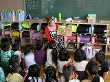朝の読み聞かせの画像