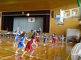 部活動の練習の画像