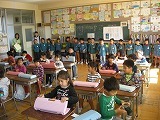 ようこそ西野町保育園年長さんの画像