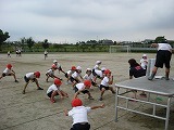 運動会の練習の画像