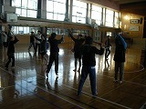 剣道部の練習の画像