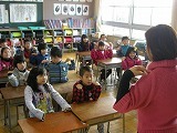 外国語活動の授業の画像