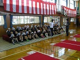 3年・4年全校茶会・出し物練習の画像