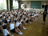 運動会の練習スタートの画像