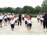 運動会全校練習の画像