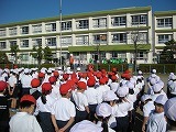 校内マラソン大会①の画像