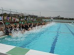 水泳指導開始の画像