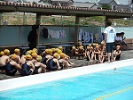 水泳指導の画像
