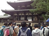 修学旅行一日目の画像