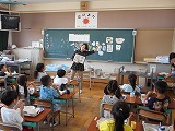 栄養教諭の給食指導の画像