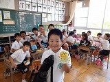 3年生お昼はかわいいお弁当!の画像