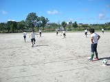 サッカー部練習の画像