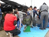 校外茶摘みの画像