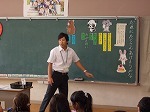 道徳授業参観の画像