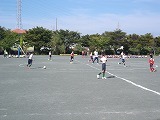 サッカー部練習試合の画像