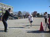 校内マラソン大会①の画像