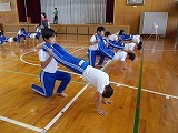 運動会の練習高学年の画像