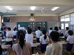1学期最後の外国語活動の授業の画像
