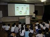 3年歯の指導の画像