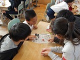 外国語活動の授業の画像