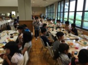 林間学習2日目スタートの画像
