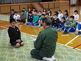3年生お茶の作法の画像