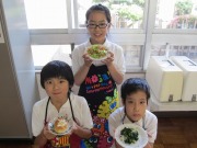 続・6年生初調理実習~野菜を使った朝食のおかず~の画像