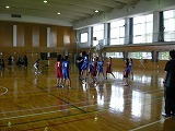 部活動の練習の画像