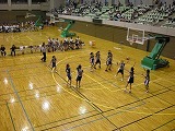西尾市小学校バスケットボール大会の画像
