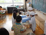 給食指導の画像