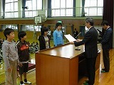 11月の全校朝会の画像