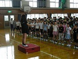 全校朝会(6/1)の画像