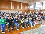 卒業式の練習の画像