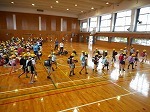 暴風警報発令時避難訓練の画像