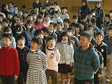 第2学期終業式の日①の画像