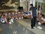 西尾市小学校バスケットボール大会の画像